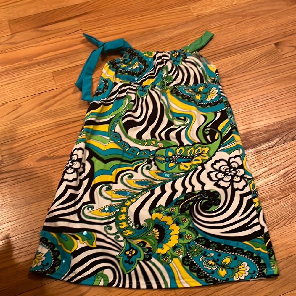 Haven girl dress-size S/7-8-very modern and fun!